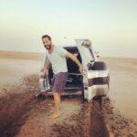 Camping at the Qatar/Saudi Border