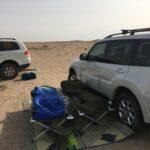 Camping at the Qatar/Saudi Border