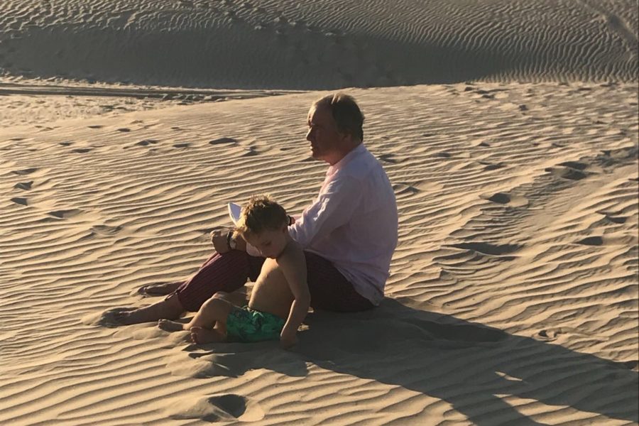 Inexperienced Desert Driving