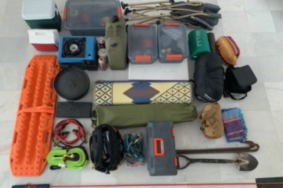 Desert camping packing list