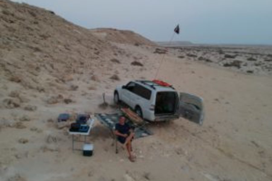 Solo Camping – Qatar – August 2019