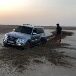 Camping at the Qatar/Saudi Border