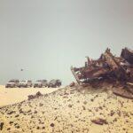 Camping at the Qatar/Saudi Border