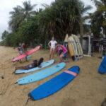 Surfing in Sri Lanka