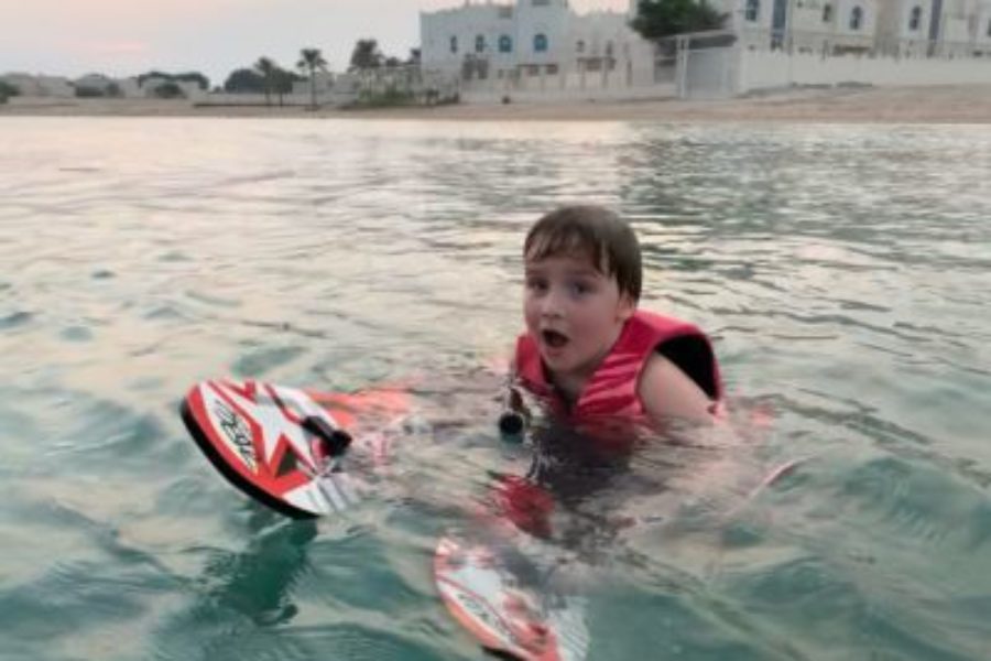 Can a 4 year old water ski?