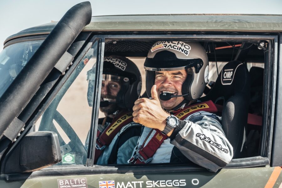 Did I tell you I am a rally driver?